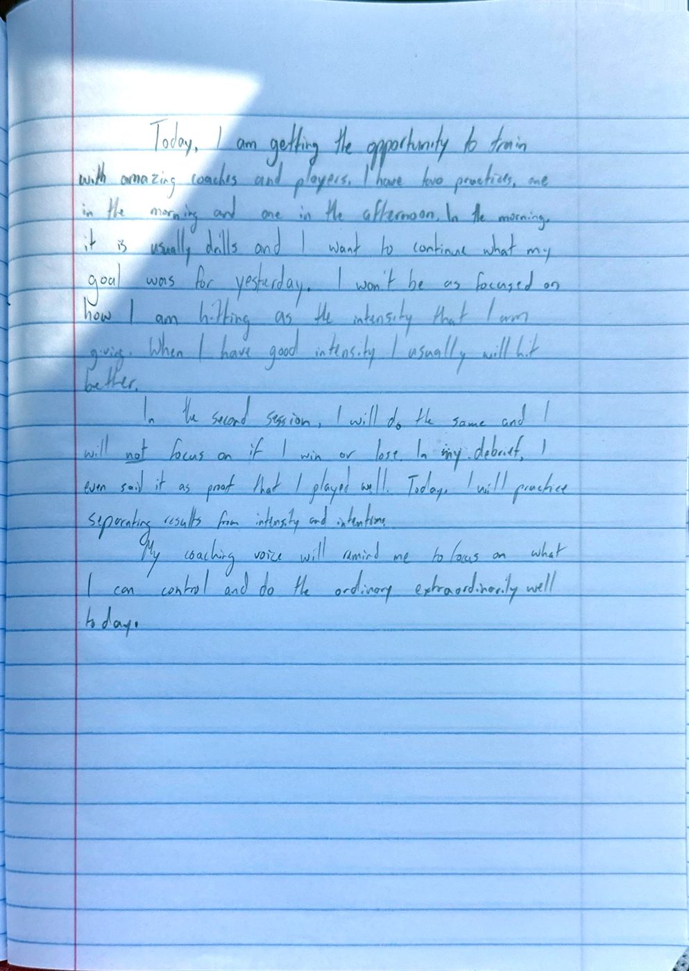 Scan of the handwritten notebook page, May 8, 2024